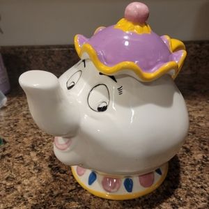 Mrs. Potts Beauty and the Beast Cookie Jar